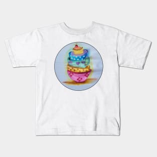 A cupcake on top Kids T-Shirt